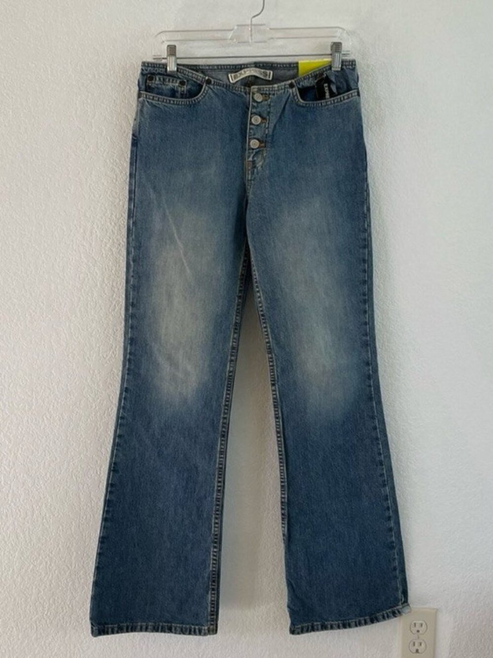 NEW Hipster Flare Button Fly Jeans